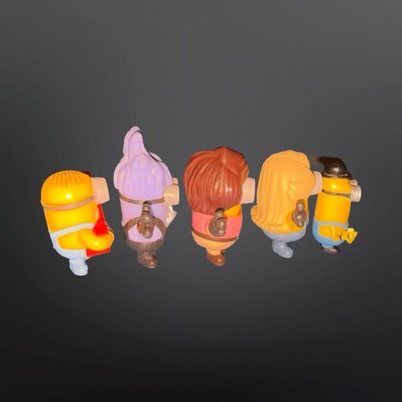 5 McDonalds Happy Meal Despicable Me Rise of Gru Minion Mini Action Figures A20 - Picture 9 of 9